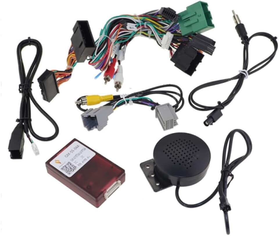 16pin Car Radio Stereo Power Retrofit Harness Cable Wire Loom Connector for Chevrolet GMC Silverado/Colorado/Suburban/Chevy Tahoe/Trailblazer/Buick Envision/Verano Plug