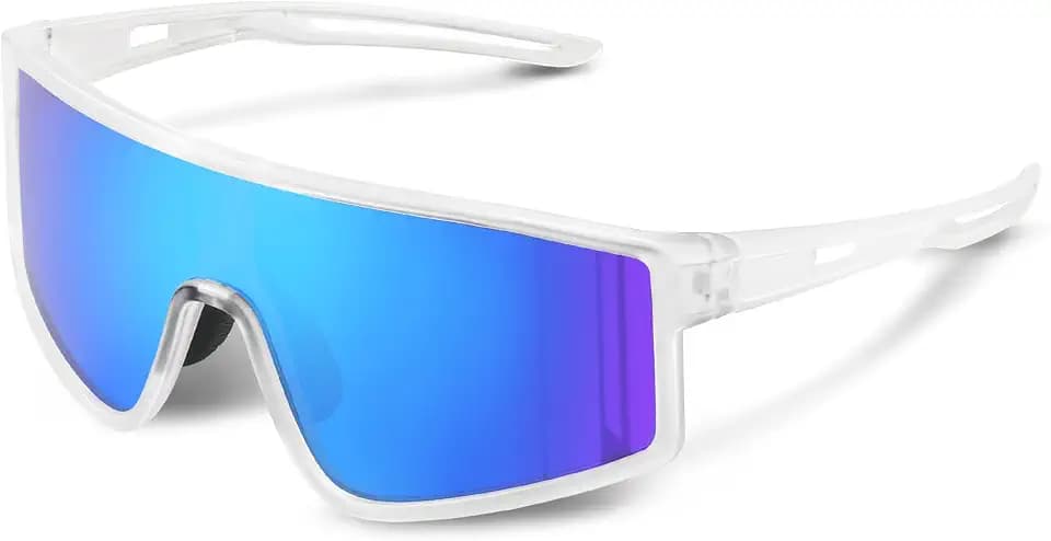Sports Baseball Cycling Sunglasses for Men: Polarized Sunglasses for Women Youth UV400 Protection Running