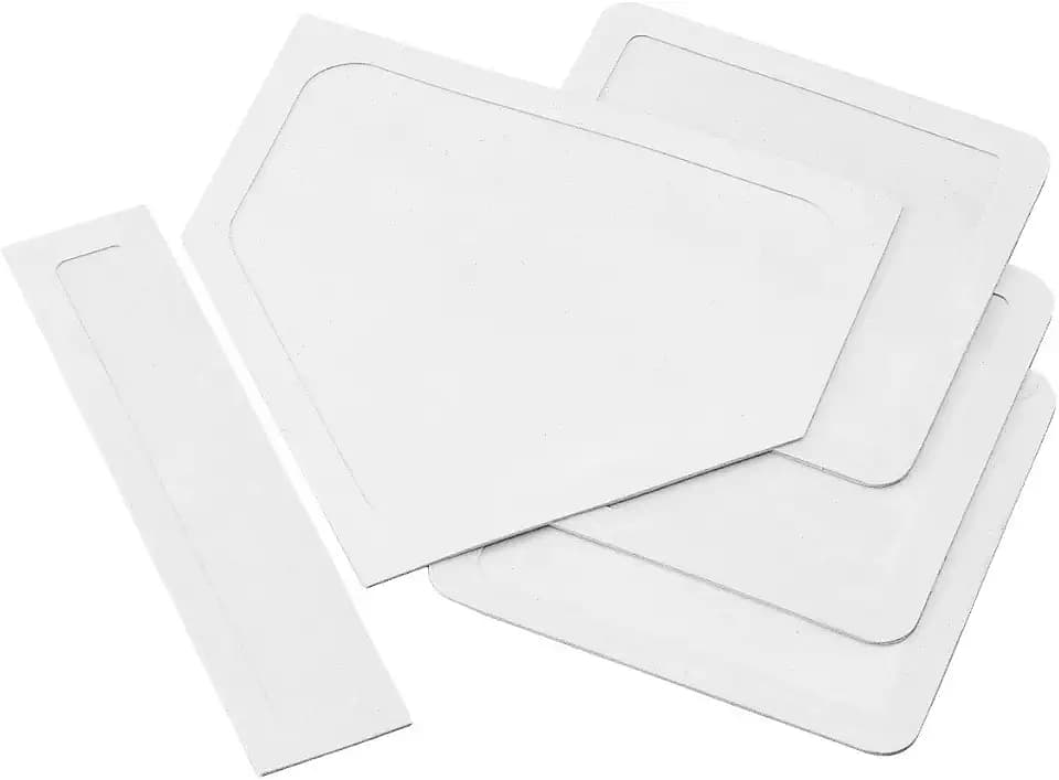 Champion Sports Throw Down Base Sets – Durable Baseball & Softball Practice Bases for Indoor & Outdoor Training