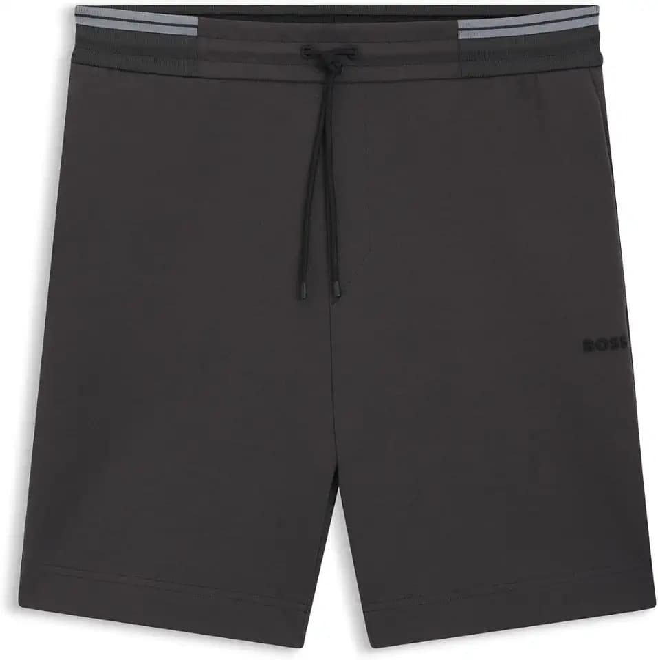 BOSS Herren Shorts Zone Shorts aus Baumwoll-Mix mit Streifendetails