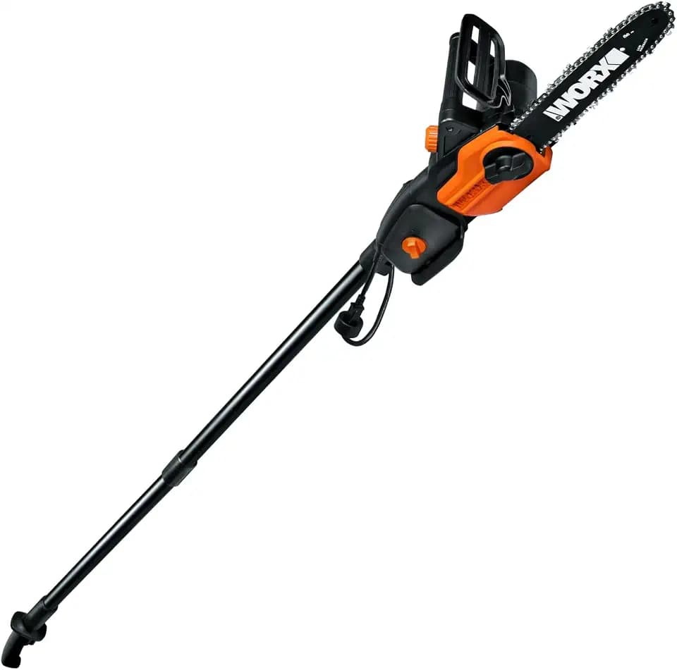 WORX Electric Chainsaw, 8 Amp 10" 2-in-1 Pole saw, WG311