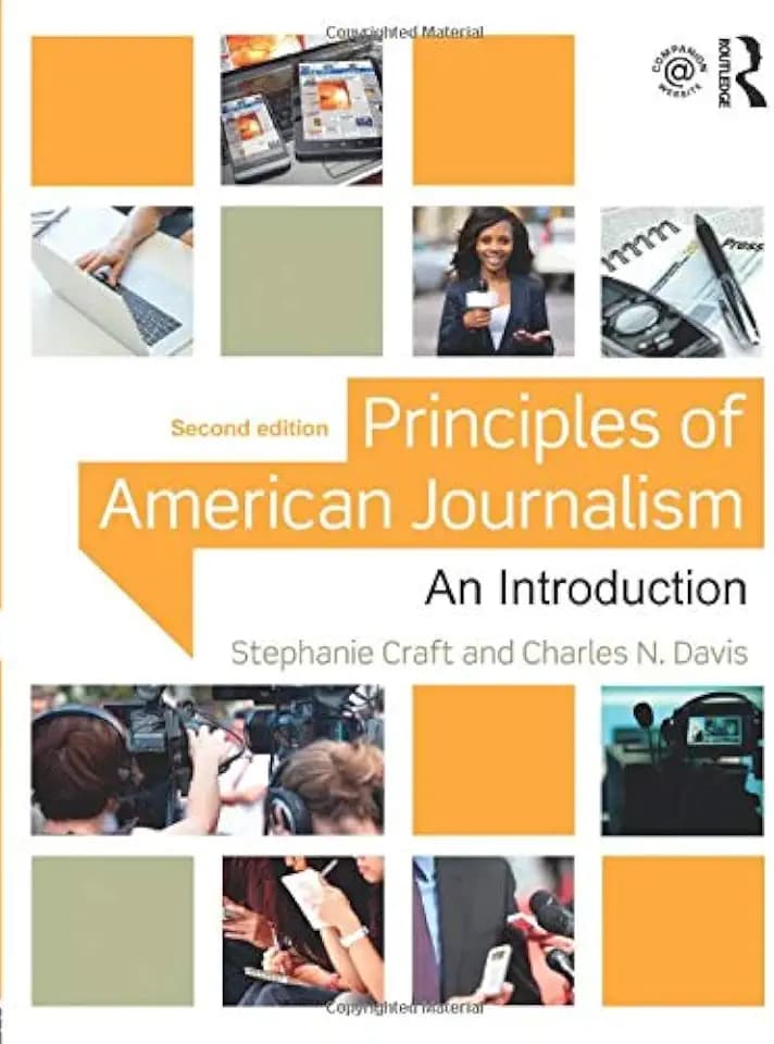 Principles of American Journalism: An Introduction