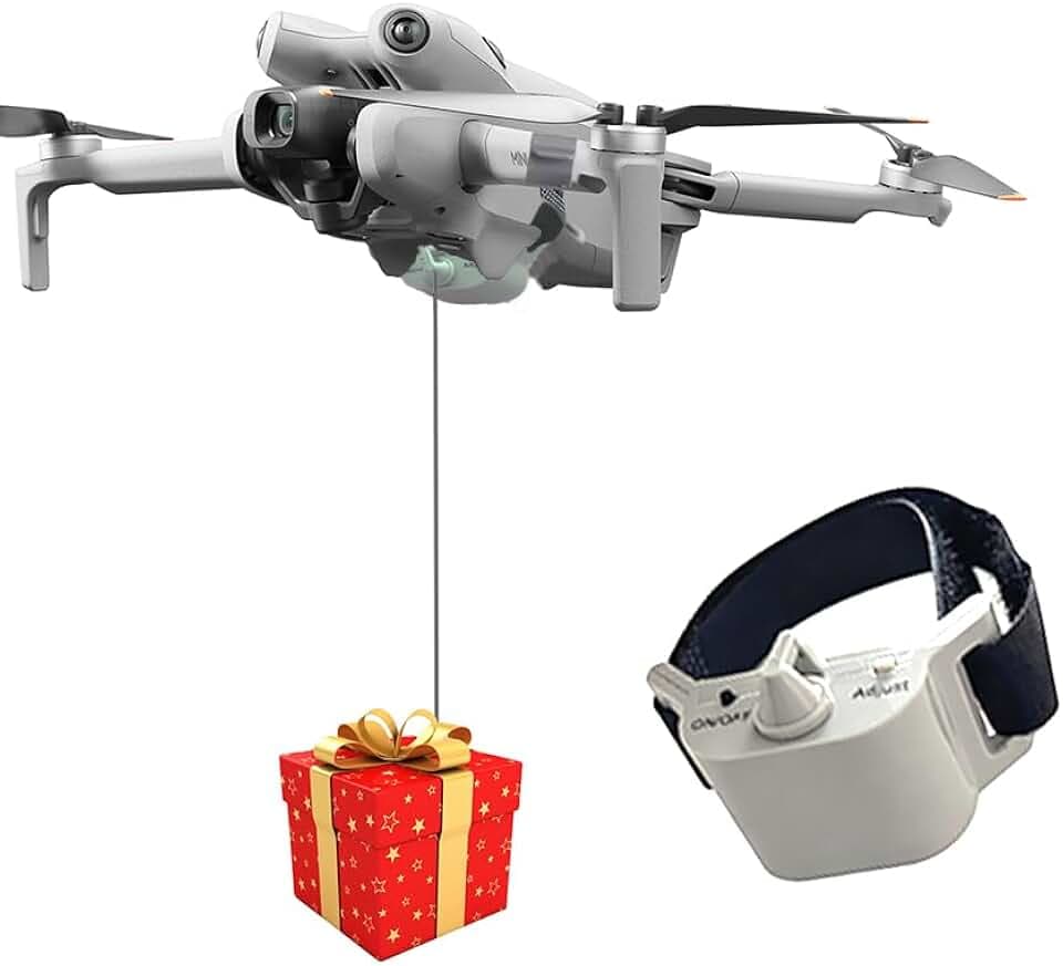 Airdrop System for DJI Mini 4 Pro,Wedding Rescue Delivery Accessory