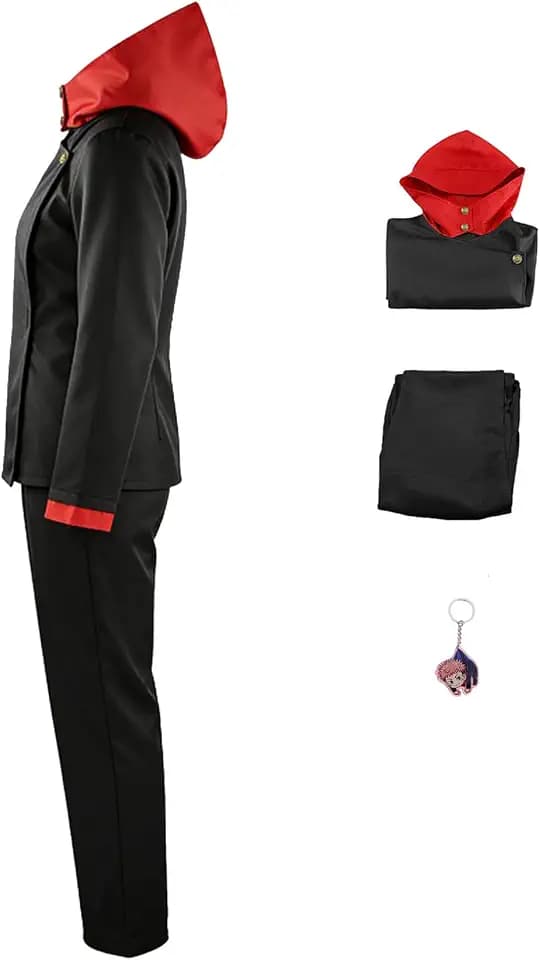 FAZA Yuuji Itadori Cosplay Costume For Men Anime Costume Japanese School Uniform Tops Pants Outfits