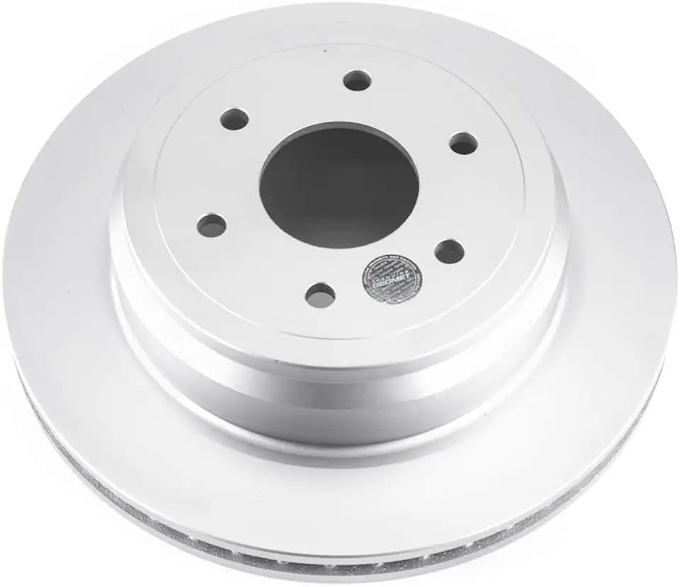 Power Stop JBR1755EVC Rear Evolution Genuine Geomet Coated Brake Rotor For Nissan TITAN XD 2016-2024 [Model Specific]