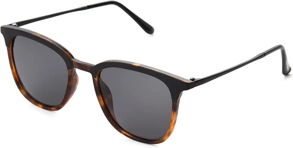 Foster Grant Men's Marli Polarized for Digital Sunglasses, Tortoise, 50mm