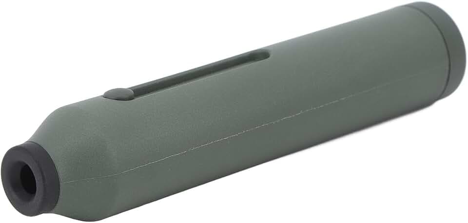 Kleiner Auto Aschenbecher Tragbare Handrauchfreie Auto Aschenbecher mit Silikon Abdeckung für Raucherzone (GREEN)