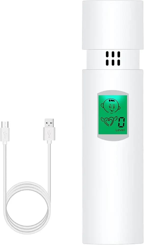 Mundgeruch Tester mit 5 Stufen, LCD und USB-C-Akku, kompakt für unterwegs