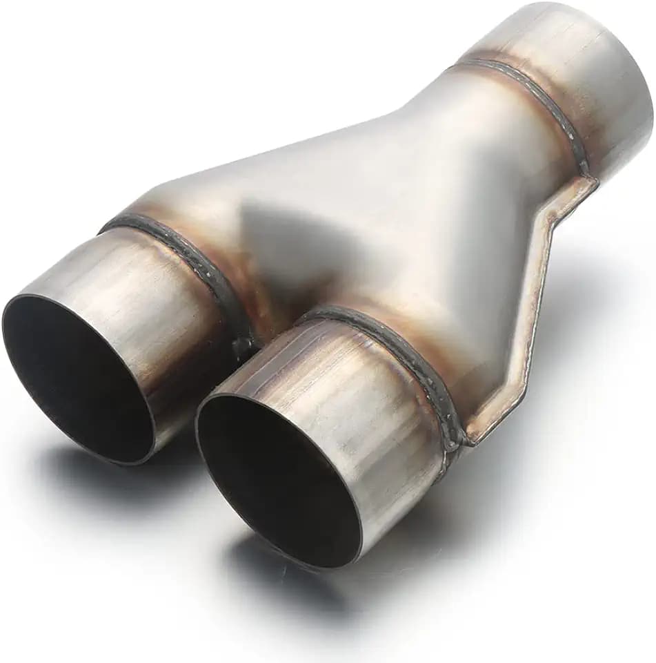 LCGP 3 Inch Inlet Y Pipe, LCGP Universal Stainless Steel Diesel Y-Pipe