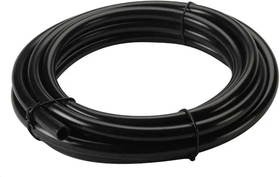 POND BOSS 1/2-Inch PVC Tubing for Water Gardening - 20-Foot Roll, Black