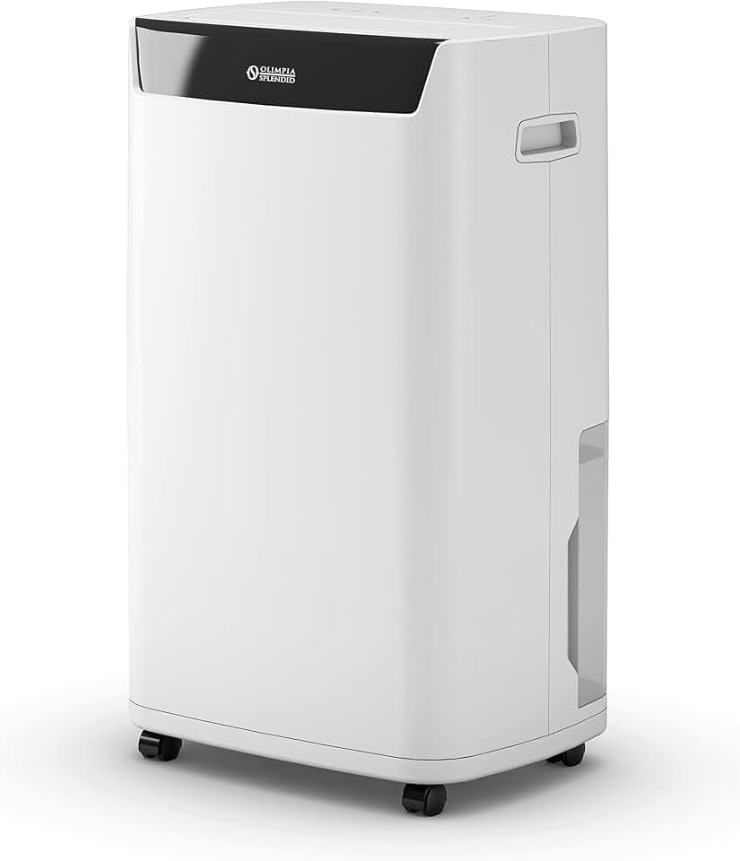 Olimpia Splendid 02065 Aquaria S1 24 P, Entfeuchter 24 Liter pro Tag, Drei Filterungsstufen, Touchscreen-Display und motorisierte Klappe, integriertes WLAN, Mehrfarbig