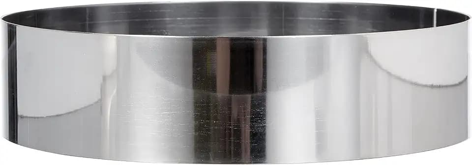 Gobel | Edelstahl-Backring | Edelstahl-Vacherinring | Schnelles und Perfektes Herauslösen aus der Form | Hergestellt in Frankreich | Ø 22 cm | Höhe 6 cm