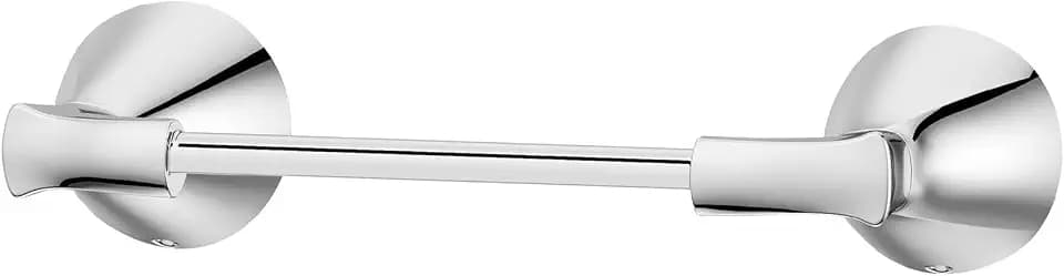 Pfister Willa Toilet Paper Holder, Bathroom Tissue Roll Holder, Wall-Mounted, Screw-In, Polished Chrome Finish, BPHWLL0C