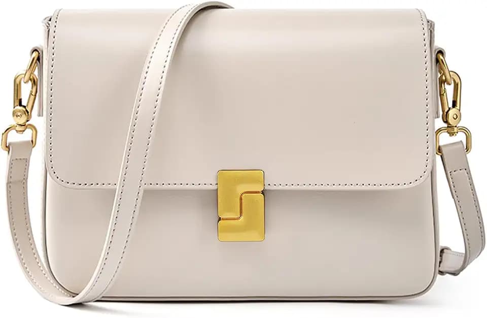 Genuine Leather Crossbody Shoulder Handbag Purses Bags for Women