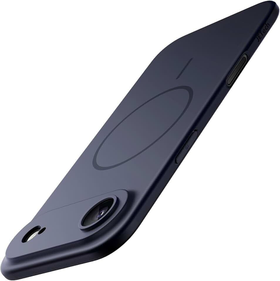 JETech Magnetic Slim Case for iPhone Air, Deep Blue