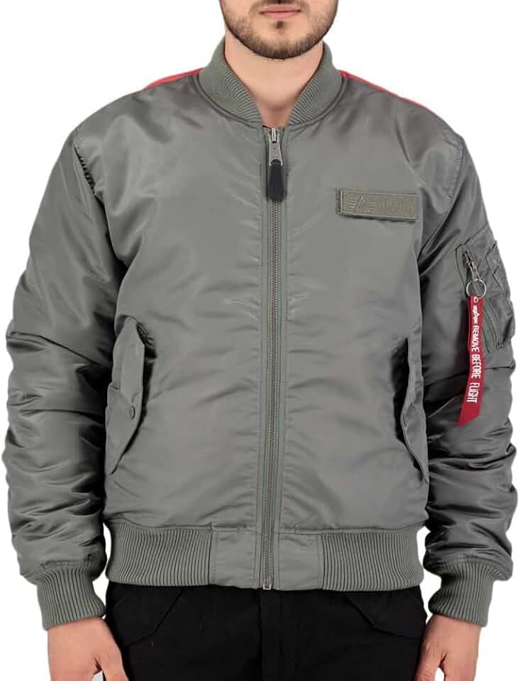 ALPHA INDUSTRIES Herren Alpha Industries Ma-1 Vf Fighter Squadron Bomberjacke für Herren Bomberjacke (1er Pack)