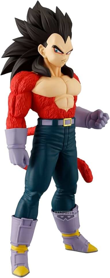Dragon Ball Gt Solid Edge Works PVC Statue Super Saiyan 4 Vegeta 19 cm