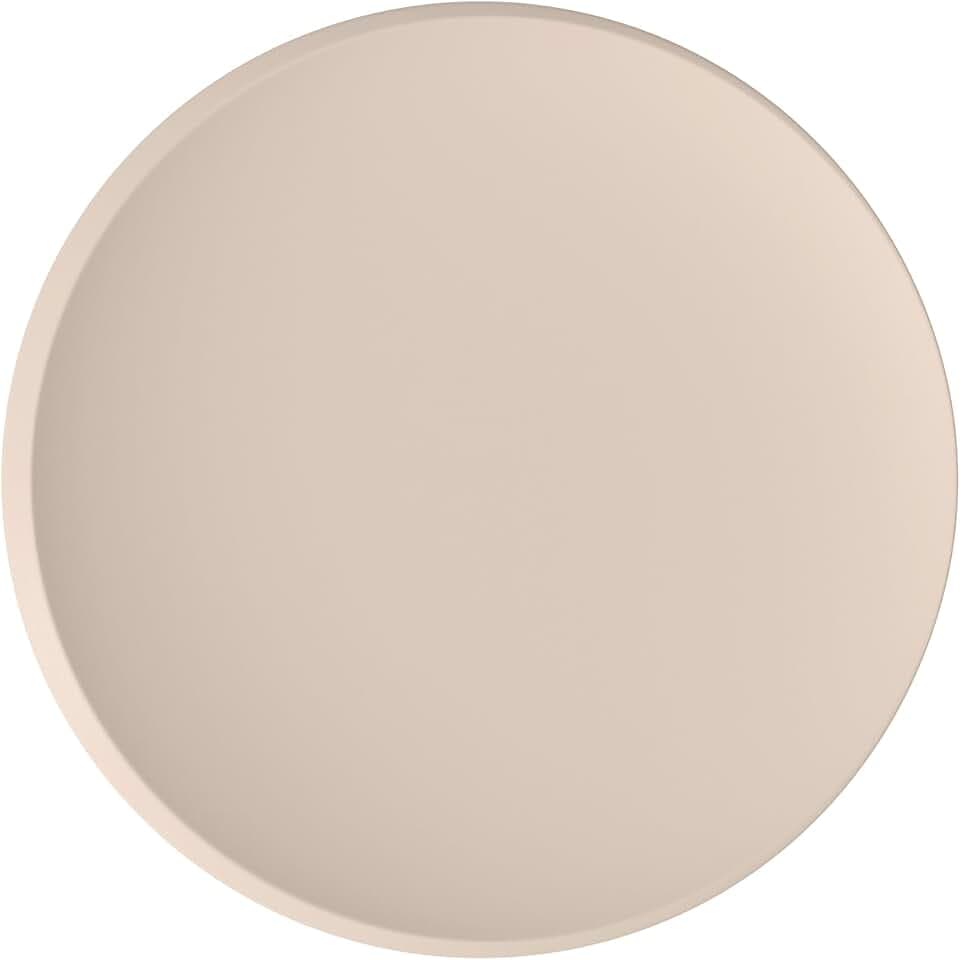 Villeroy & Boch – Newmoon Speiseteller Beige, Spülmaschinenfest, Mikrowellensicher, Teller, Essteller, Porzellan, Geschirr, Premium Porzellan