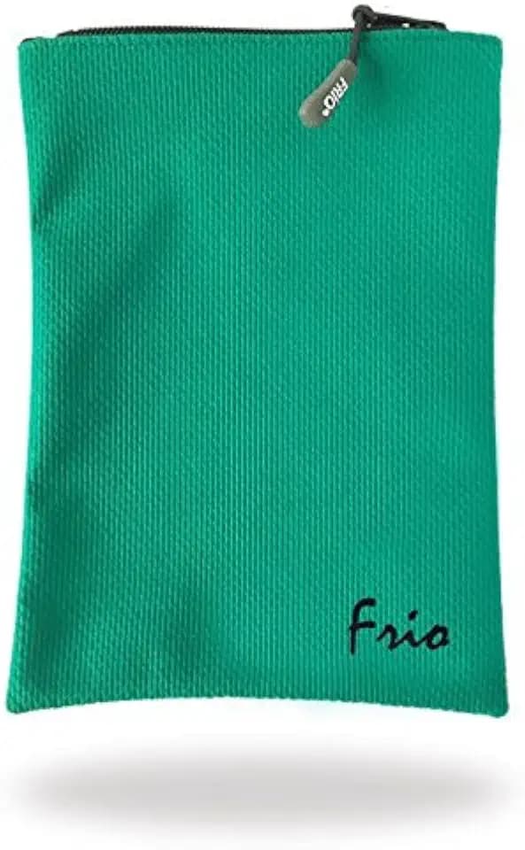 FRIO Viva GROß | Diabetiker Insulin Tasche 19 x 14 cm | für bis zu 4 Insulin Pens | Kühlt mit kaltem Wasser I Keine Kühlakkus notwendig (Grün)