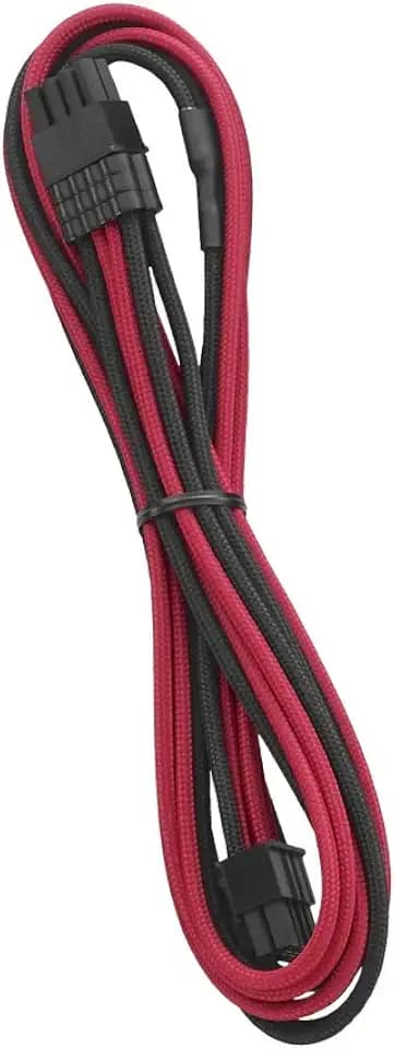 CableMod RT-Series Pro ModFlex Sleeved 8-pin PCI-e Cable for ASUS/Seasonic/Phanteks Revolt (Black + Red, 60cm)
