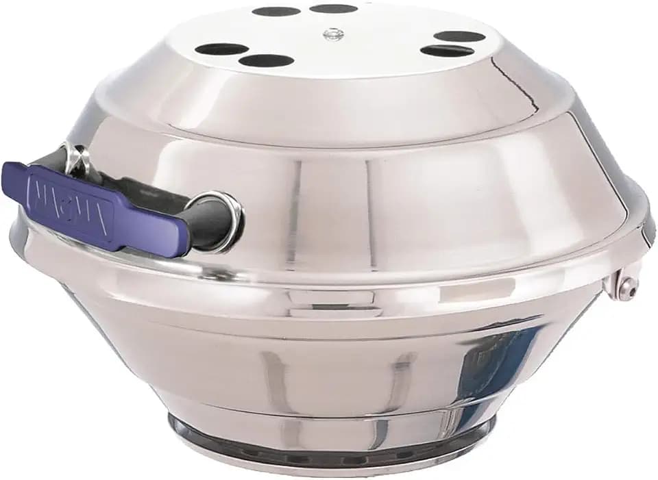 Magma A10-205 Marine Kettle Gas Boat Grill, Original Size (15"), Portable