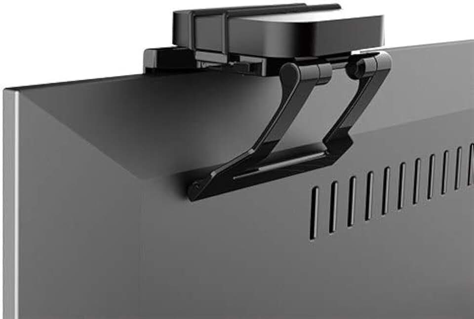 Mount Plus MP-APM-03-01 Top Shelf TV 5-inch Wide Flat Panel Adjustable Clip Mount Holder for Streaming Device, Media Boxes, Speakers Mount Made for Apple TV (1 Pack 5 Inch)