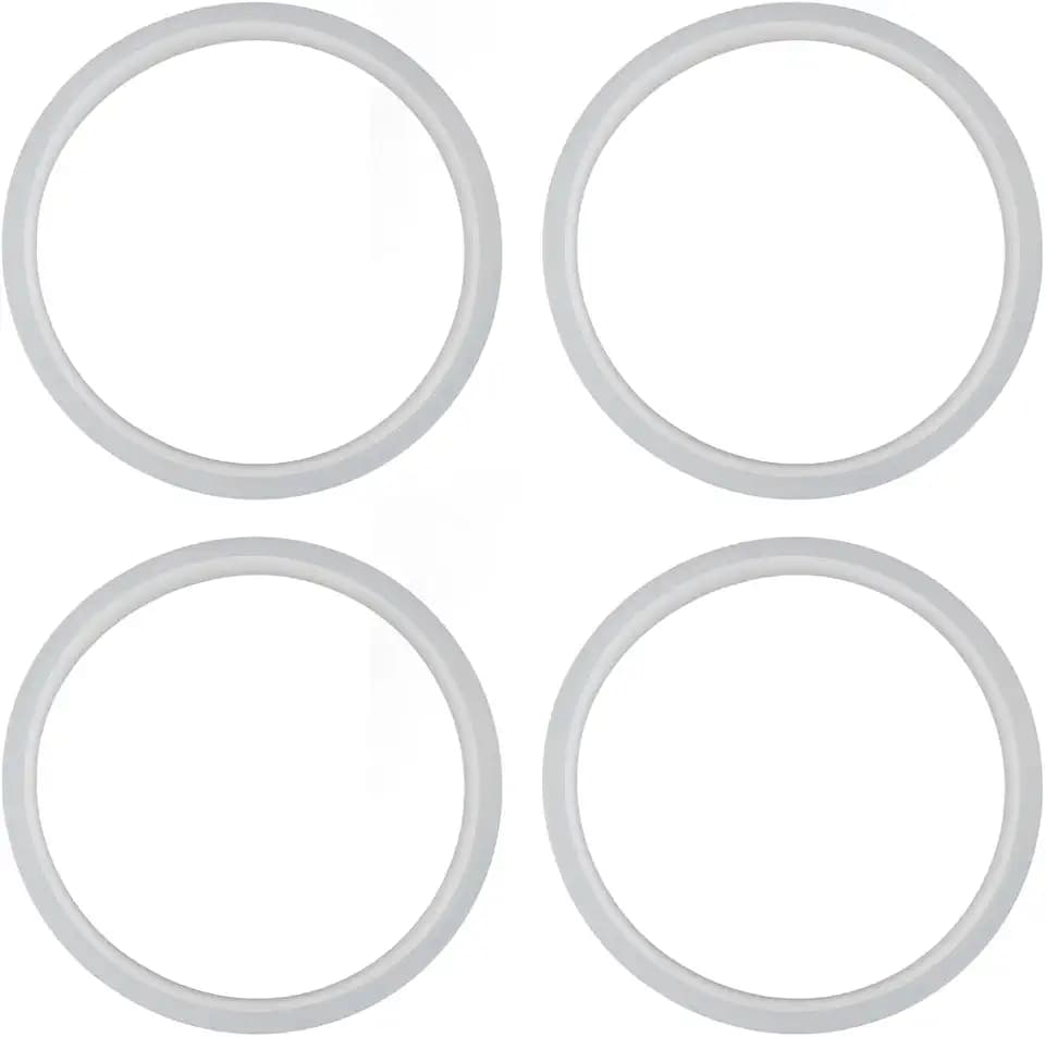 4PCS Silicone Sealing Ring for Water Distiller, O Rings Sealing Ring Still Water Distiller Gaskets Spare Parts (4L)