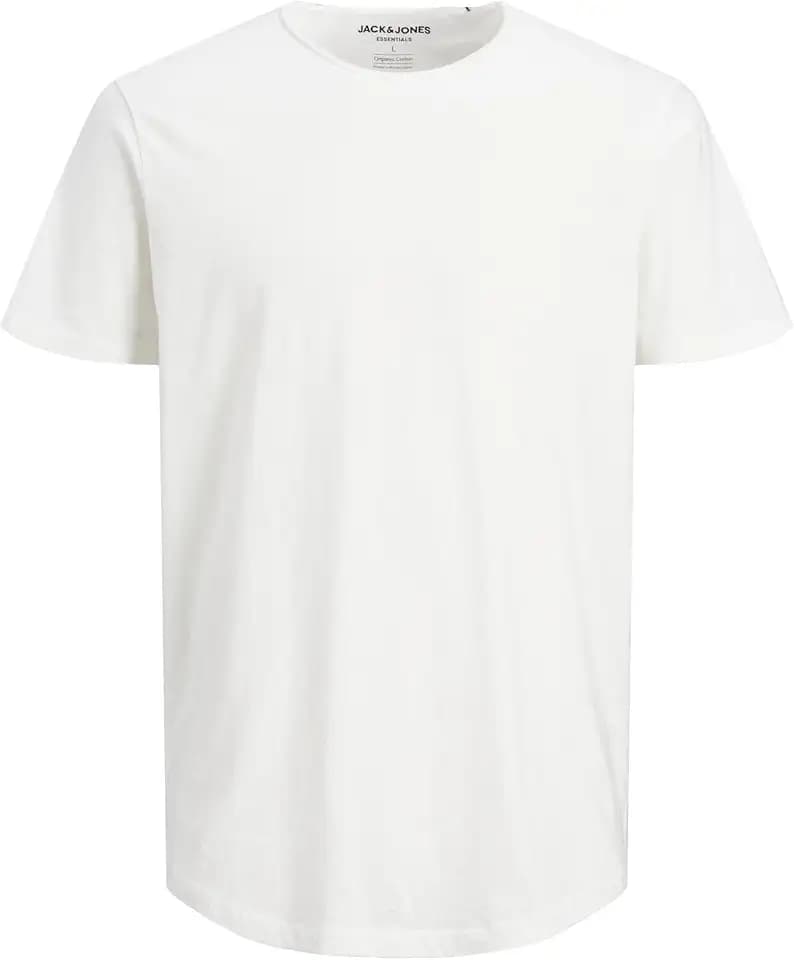 JACK & JONES Male T-Shirt Einfarbig T-Shirt