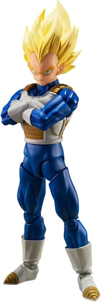 TAMASHII NATIONS - Dragon Ball Z - Super Saiyan Vegeta (Dangerous Pride) S.H.Figuarts Action Figure