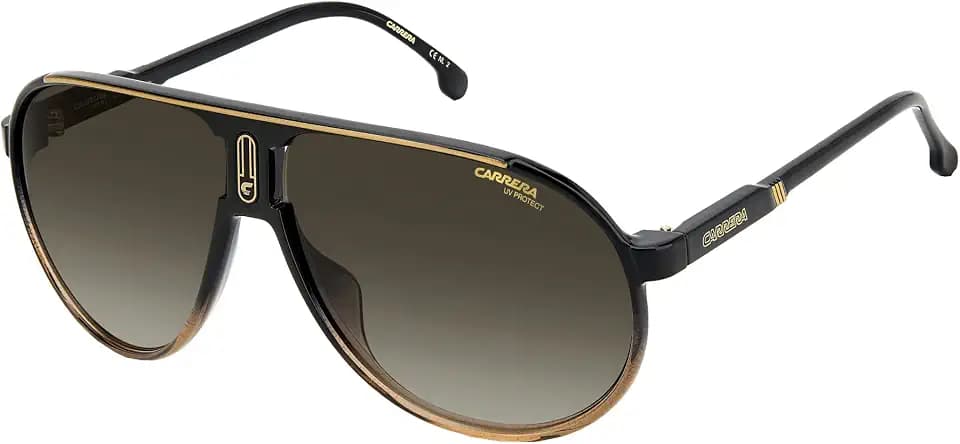 Sonnenbrillen Carrera CHAMPION65/N Black Shaded Brown/Brown Shaded 62/12/130 Unisex