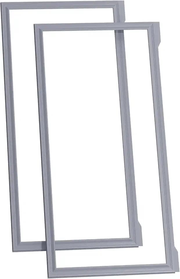 2 Pack-W10830162 Refrigerator Door Gasket Replacement for Whirlpool, Kenmore, Kitchen-Aid Refrigerator Door Seal, 39.7"x16.9" Fridge Door Gasket Seal fit Model WRF535SMBM00, KBFS20EVMS13, IX6HHEXDSM00