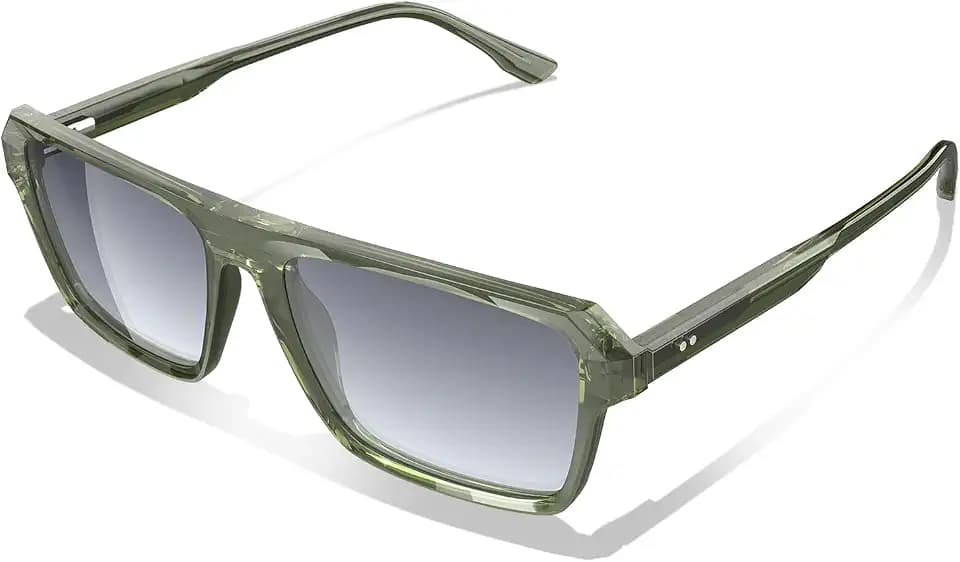 ANYLUV Polarized Sunglasses Men, Carbon Fiber Mens Sun Glasses Lightweight Gift with UV400 for Driving Fishing Golf