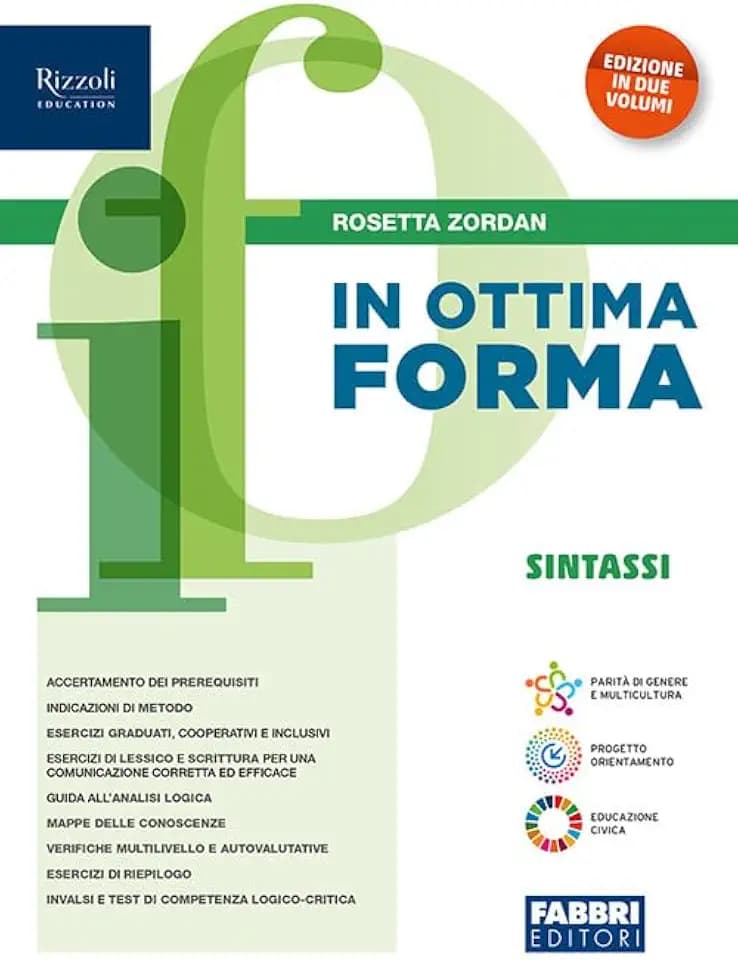 In ottima forma. Sintassi. Per la Scuola media. Con e-book. Con espansione online