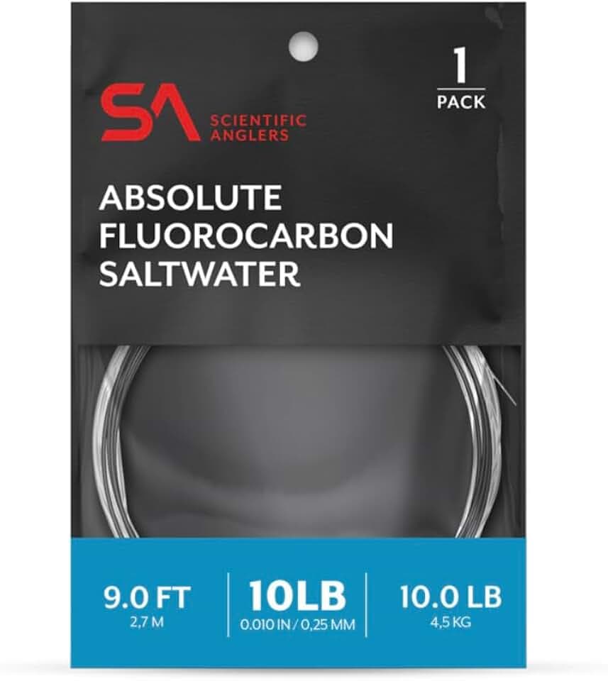Absolute Fluorocarbon Saltwater Leader 9ft