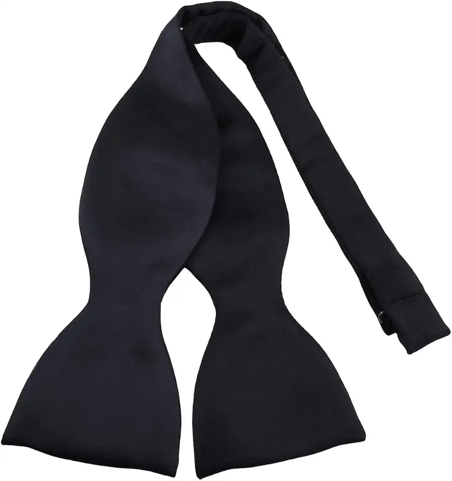 TigerTie Selbstbinder Seidenfliege Querbinder - Herren – eleganter Look – einfarbig - 100% Seide inkl. Aufbewahrungsbox