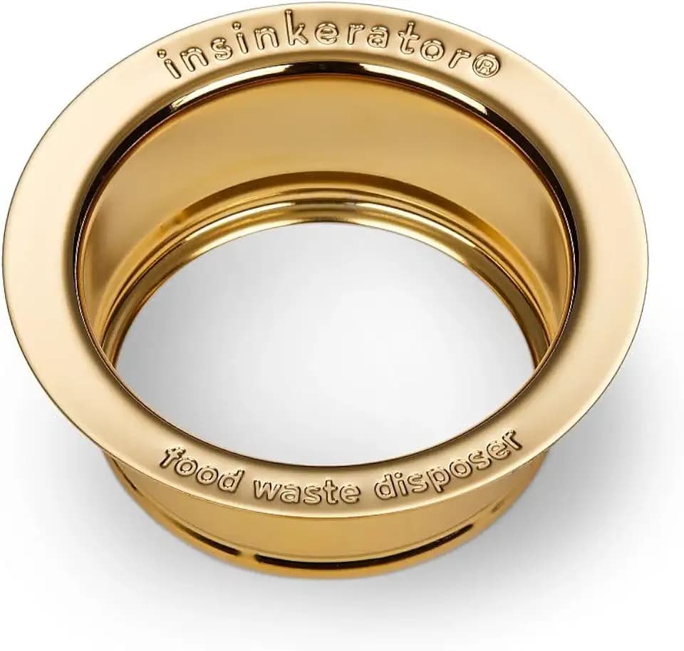 InSinkErator Sink Flange, French Gold, 75083D