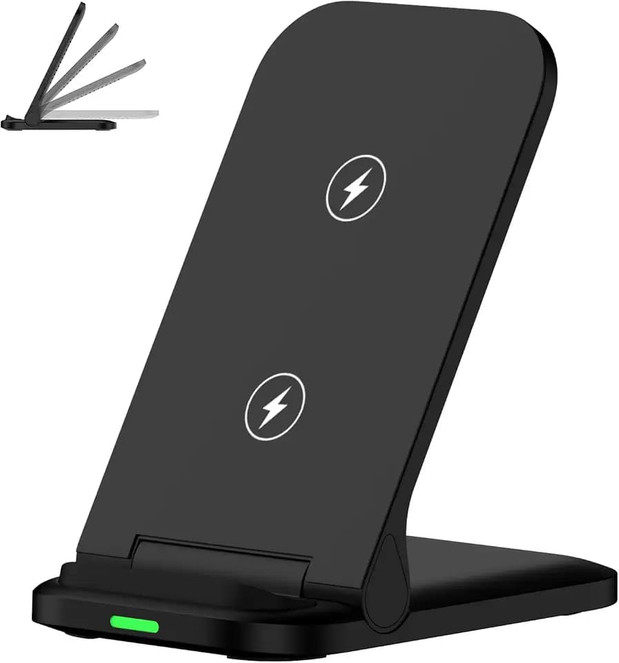 for Samsung Wireless Charger Stand Foldable Wireless Phone Charger Android