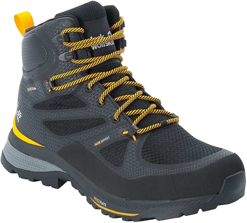 Jack Wolfskin FORCE TREKKER TEXAPORE MID M Outdoorschuhe, ,