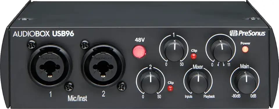 PreSonus AudioBox 96 25th Anniversary USB Audio Interface
