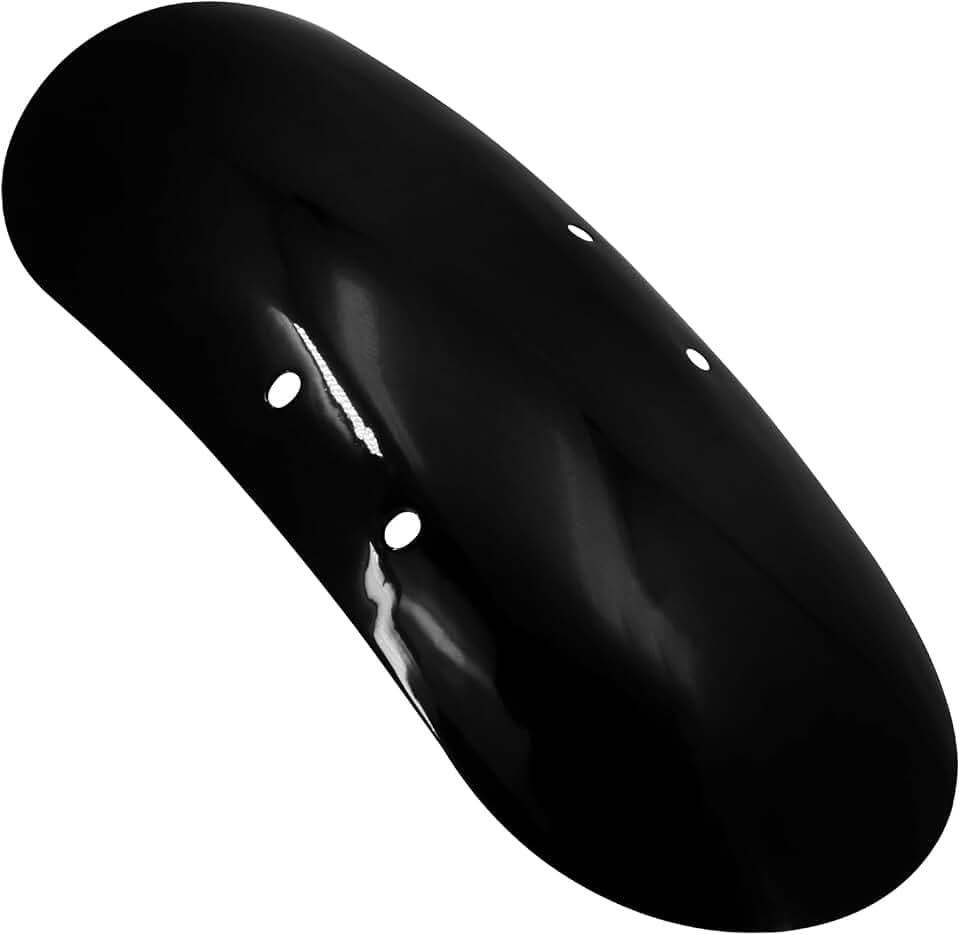 Motorrad Kotflügel Kurz Vorne Räder Wrap Front Fender für Harley Forty Eight 48 XL1200X 2010-2022 Glänzend Schwarz