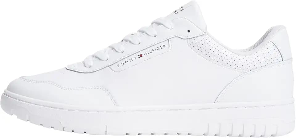 Tommy Hilfiger Herren Th Basket Core Leather Fm0fm05927Low Top