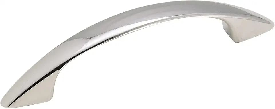 Amerock 10 Pack 3" Arc Polished Chrome Drawer Pull