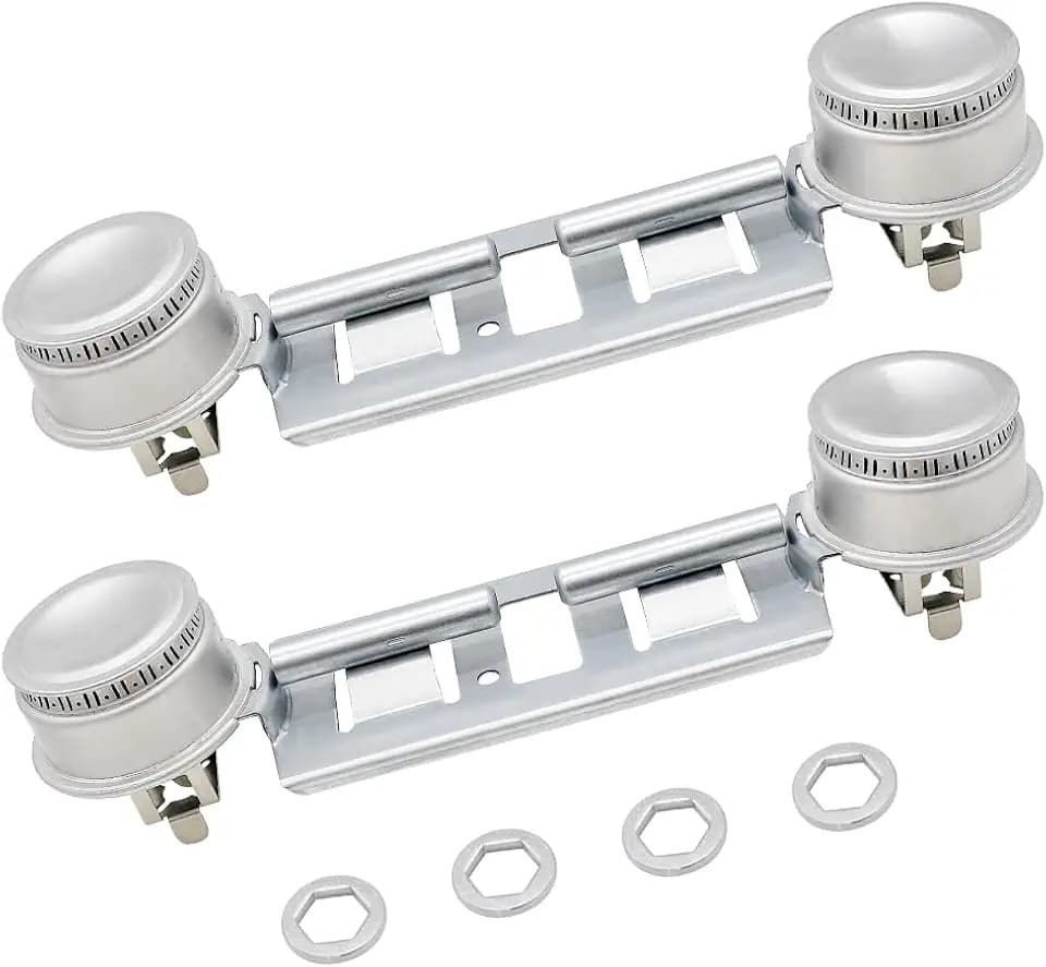 Double Burner Assembly WB16K10026 WB29K17 Fits for Hot.point Range