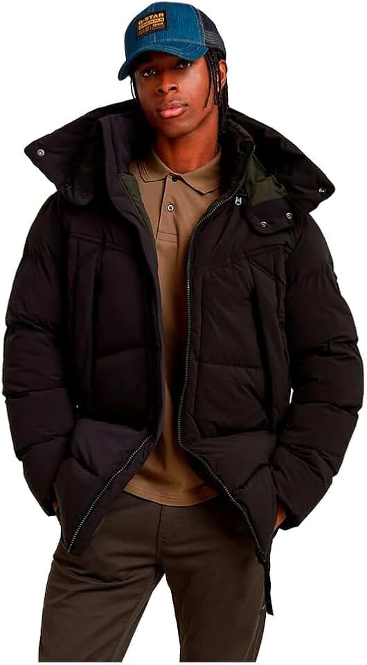 G-STAR Herren G- Whistler Padded Hooded Parka 2.0 Parka (1er Pack)