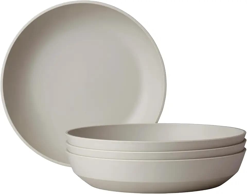 Mepal - Suppenteller 4 Stück Silueta - 21 cm - Nordic white