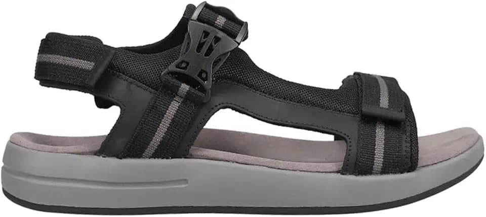 Propet Mens Eli Strap River Casual Sandals Casual - Black