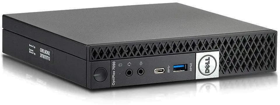 Dell OptiPlex 7050 Micro Computer, Intel Quad Core i5-6500T up to 3.1GHz, 16G DDR4, 256G SSD, Windows 11 Pro 64 Bit (Renewed)
