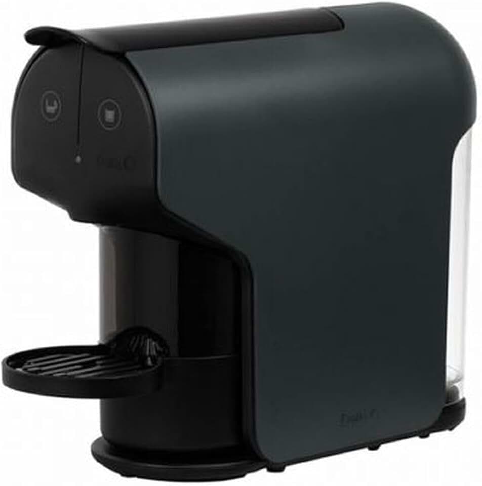 Delta Q Quick BLK V2 Kaffeekapselmaschine, 1200 W, 19 Bar, 800 ml