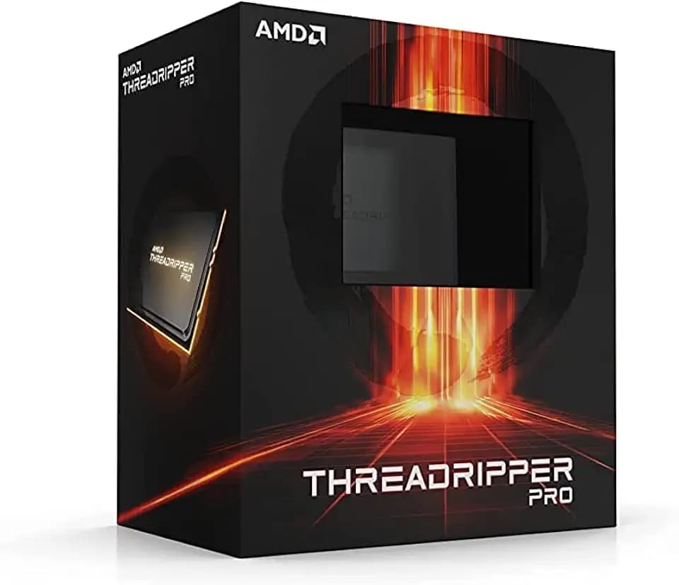 AMD Ryzen Threadripper PRO Prozessor 5995WX (64Kerne/128Threads, 280W TDP, SWRX8 Sockel, 288 MB Cache, Bis zu 4.5 GHz Max Boost, Kein Kühler)