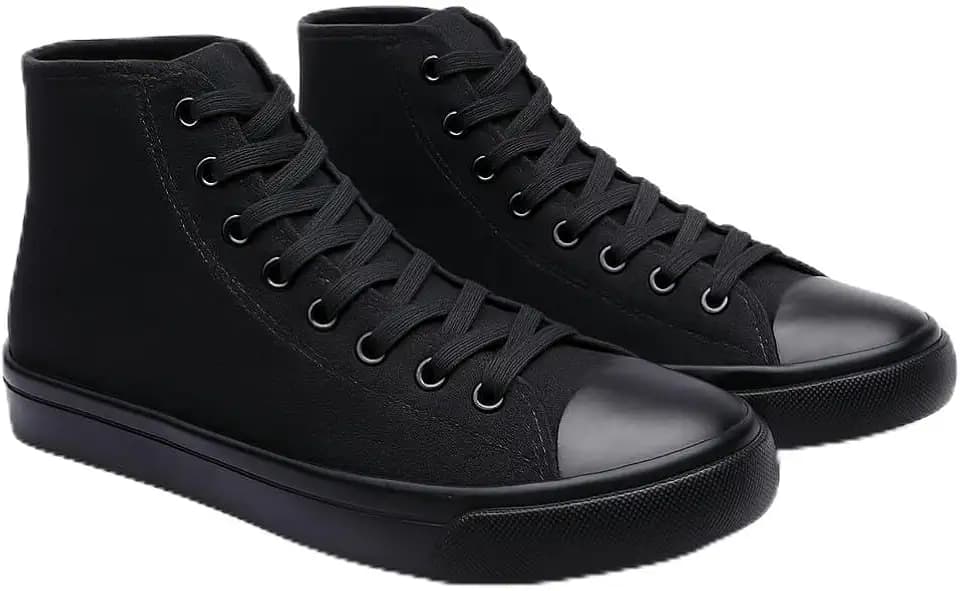 The Fashion Supply Women's High-Top Canvas Sneakers